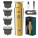 Ingrijire personala si Cosmetice - Aparate & accesorii ingrijire personala - Aparate de ras si tuns - Aparate de tuns - Aparat de tuns VGR 947 Auriu cu 4 atasamente - Infinity.ro