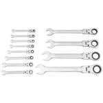 Casa si Gradina - Constructii - Scule de mana si unelte - Chei si truse chei - Set Chei cu Clichet 22 bucati 6-32 mm - Infinity.ro