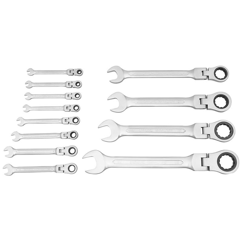 Casa si Gradina - Constructii - Scule de mana si unelte - Chei si truse chei - Set Chei cu Clichet 22 bucati 6-32 mm - Infinity.ro