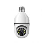 Casa si Gradina - Electrice - Smart Home - Camere de supraveghere - Camera de supraveghere Wifi SOCLU E27 rotatie 360 grade SMART - Infinity.ro