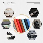 Casa si Gradina - Textile si covoare - Metraje si textile - Sul autoadeziv din piele ecologica (imitatie piele) 0.75 x 2.5m BEJ  (cream deschis) cu textura - Infinity.ro