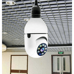 Casa si Gradina - Electrice - Smart Home - Camere de supraveghere - Camera de supraveghere Wifi SOCLU E27 rotatie 360 grade SMART - Infinity.ro
