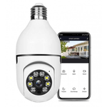 Casa si Gradina - Electrice - Smart Home - Camere de supraveghere - Camera de supraveghere Wifi SOCLU E27 rotatie 360 grade SMART - Infinity.ro