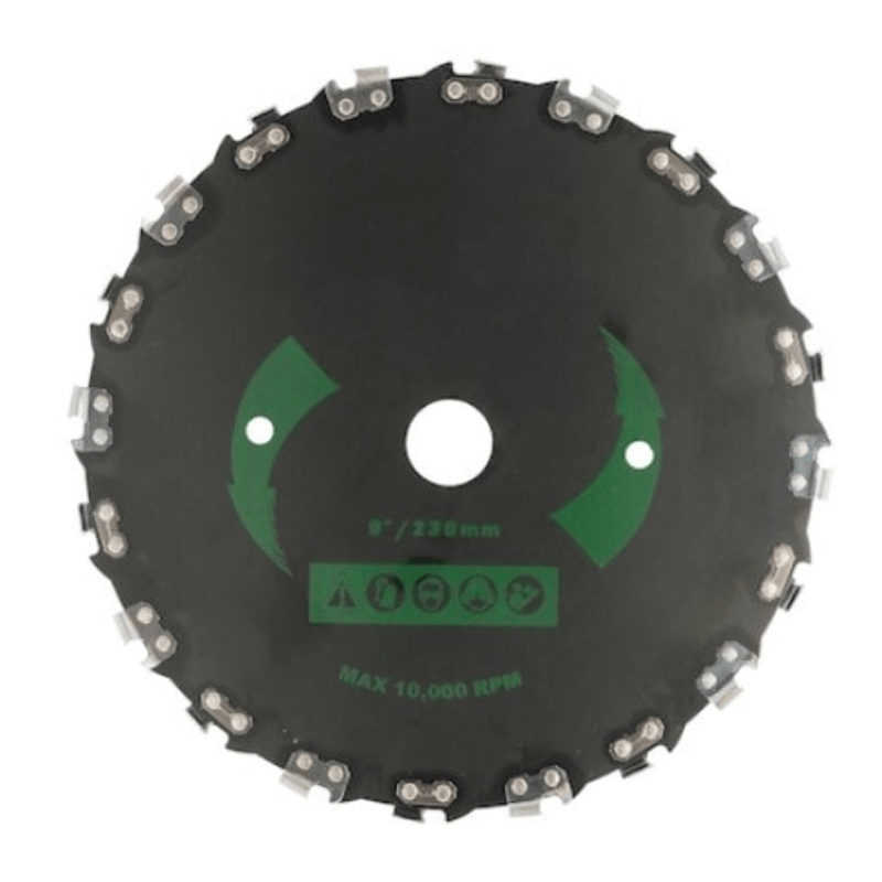 Casa si Gradina - Constructii - Scule electrice si accesorii - Accesorii fierastraie electrice - Disc NR 9 pentru motocoasa 230 X 20T cu dinti tip lant drujba MX693 - Infinity.ro