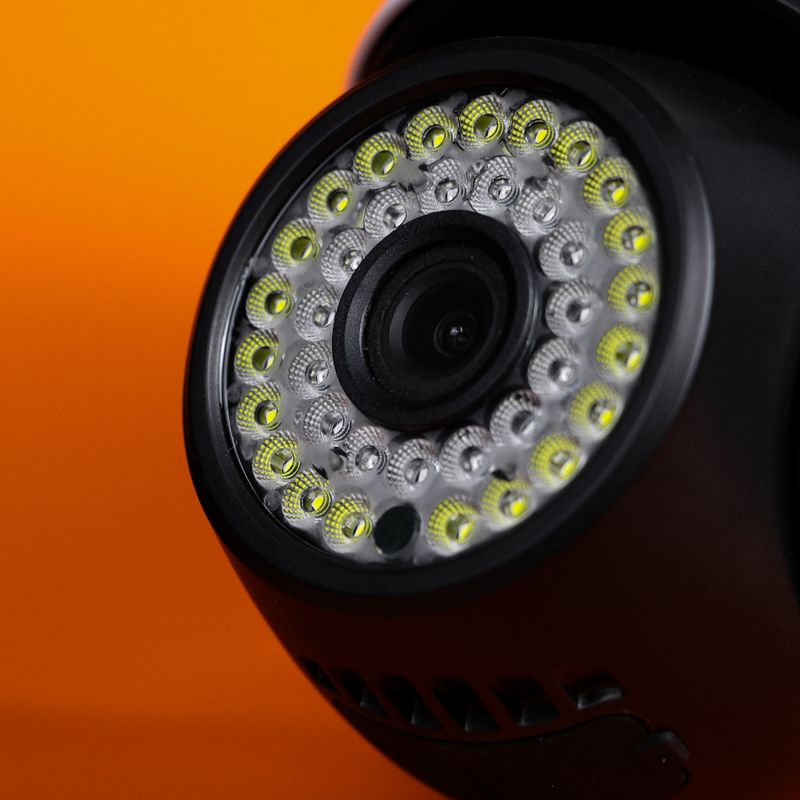 Casa si Gradina - Electrice - Smart Home - Camere de supraveghere - Camera de supraveghere IP 2 EYES VIEW 2 ECRANE in acelasi timp 5.0MPX rotire 360 ​​​​de grade vedere pe timp de noapte - Infinity.ro