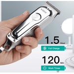 Ingrijire personala si Cosmetice - Aparate & accesorii ingrijire personala - Aparate de ras si tuns - Aparate de tuns - Aparat de tuns VGR V 071 cu acumulator Argintiu - Infinity.ro