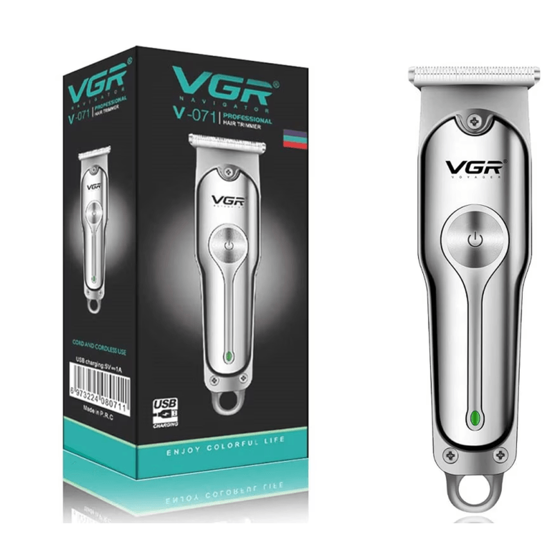 Ingrijire personala si Cosmetice - Aparate & accesorii ingrijire personala - Aparate de ras si tuns - Aparate de tuns - Aparat de tuns VGR V 071 cu acumulator Argintiu - Infinity.ro