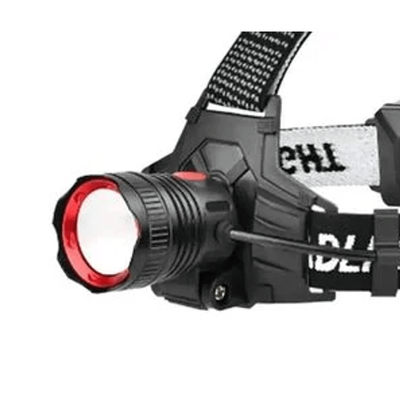 Casa si Gradina - Corpuri si surse de iluminat - Iluminat exterior - Lanterne - Lanterna de cap cu LED puternic BL 8102 TG cu incarcare tip C - Infinity.ro