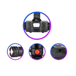 Casa si Gradina - Corpuri si surse de iluminat - Iluminat exterior - Lanterne - Lanterna de cap cu LED puternic BL 8102 TG cu incarcare tip C - Infinity.ro