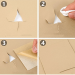 Casa si Gradina - Textile si covoare - Metraje si textile - Sul autoadeziv din piele ecologica (imitatie piele) 0.75 x 2.5m ROSU - Infinity.ro