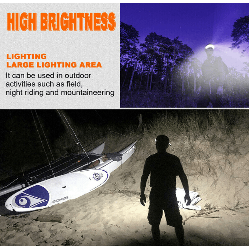 Casa si Gradina - Corpuri si surse de iluminat - Iluminat exterior - Lanterne - Lanterna de cap cu banda 26 LED - Infinity.ro