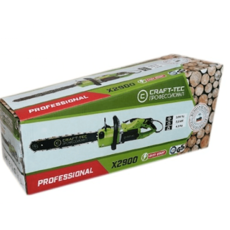 Casa si Gradina - Constructii - Scule electrice si accesorii - Scule multifunctionale si accesorii - Drujba electrica Craft tec X2900 3.94 HP 2.9 Kw MX047 - Infinity.ro