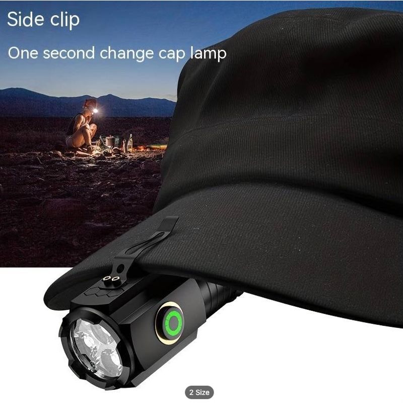 Casa si Gradina - Corpuri si surse de iluminat - Iluminat exterior - Lanterne - Lanterna Reincarcabila de 1500LM de Actiune si Magnet cutie VERDE - Infinity.ro