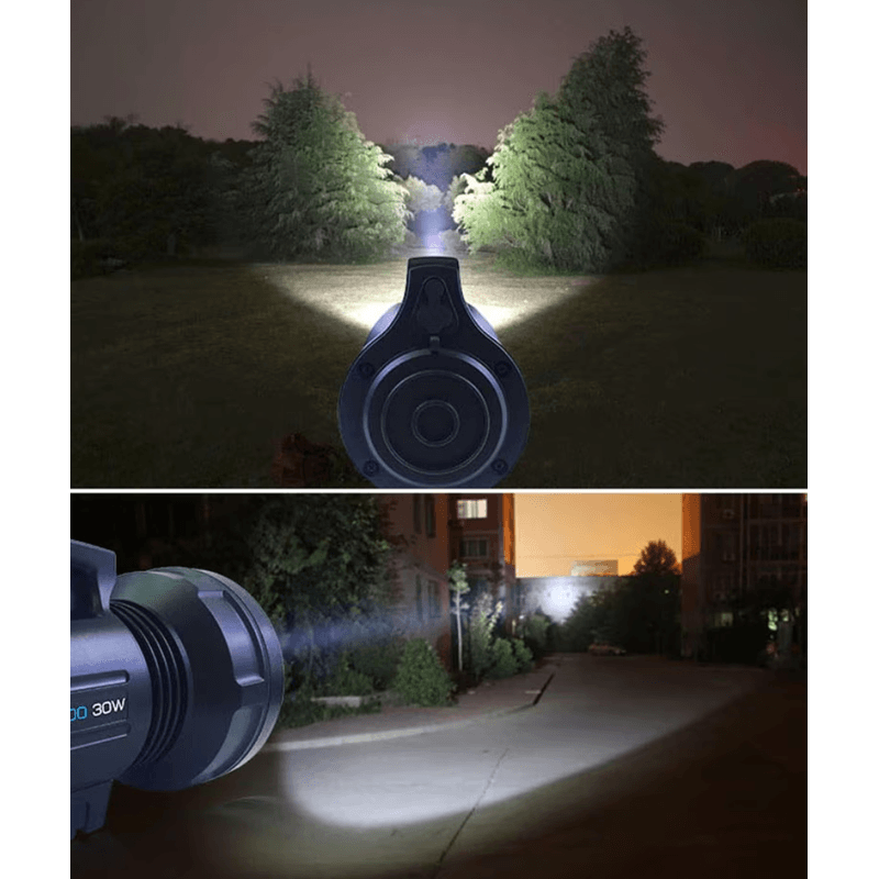 Casa si Gradina - Corpuri si surse de iluminat - Iluminat exterior - Lanterne - Lanterna LED portabila profesionala model TD 8000 HIGH POWER 30W 220V - Infinity.ro