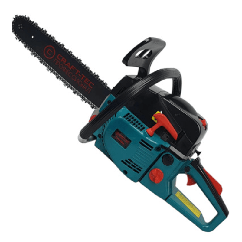 Casa si Gradina - Constructii - Scule electrice si accesorii - Fierastraie electrice - Drujba pe benzina Craft Tec 5200 3.4 HP 2.5 Kw 52cc MX141 - Infinity.ro