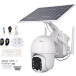 Casa si Gradina - Electrice - Smart Home - Camere de supraveghere - Camera supraveghere PTZ Solara fara fir pentru exterior - Infinity.ro