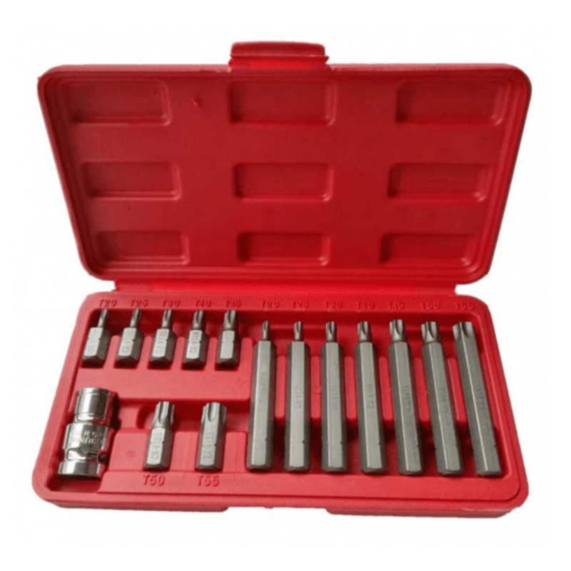 Casa si Gradina - Constructii - Scule de mana si unelte - Seturi scule - Trusa profesionala de scule 15 piese Biti Torx H10 - Infinity.ro