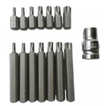 Casa si Gradina - Constructii - Scule de mana si unelte - Seturi scule - Trusa profesionala de scule 15 piese Biti Torx H10 - Infinity.ro