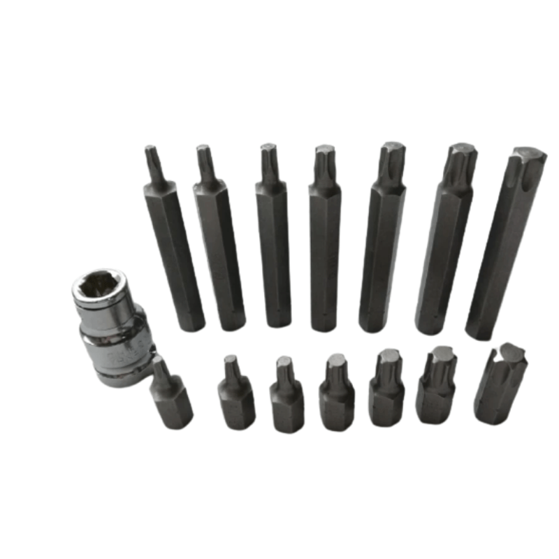 Casa si Gradina - Constructii - Scule de mana si unelte - Seturi scule - Trusa profesionala de scule 15 piese Biti Torx H10 - Infinity.ro