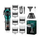 Ingrijire personala si Cosmetice - Aparate & accesorii ingrijire personala - Aparate de ras si tuns - Aparate de tuns - Set aparat de tuns fara fir VGR V 166 2000mah 6 distantiere incarcare USB si suport - Infinity.ro