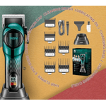 Ingrijire personala si Cosmetice - Aparate & accesorii ingrijire personala - Aparate de ras si tuns - Aparate de tuns - Set aparat de tuns fara fir VGR V 166 2000mah 6 distantiere incarcare USB si suport - Infinity.ro