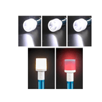 Casa si Gradina - Corpuri si surse de iluminat - Iluminat exterior - Lanterne - Lanterna multifunctionala LED CH23036 acumulator incarcare USB si 5 moduri iluminare - Infinity.ro