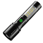 Casa si Gradina - Corpuri si surse de iluminat - Iluminat exterior - Lanterne - Lanterna de mana LED reincarcabila CB 505A TG cu incarcare USB - Infinity.ro