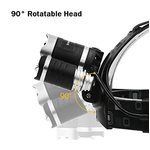 Casa si Gradina - Corpuri si surse de iluminat - Iluminat exterior - Lanterne - Lanterna de cap cu 3 LED reincarcabila R3000 - Infinity.ro