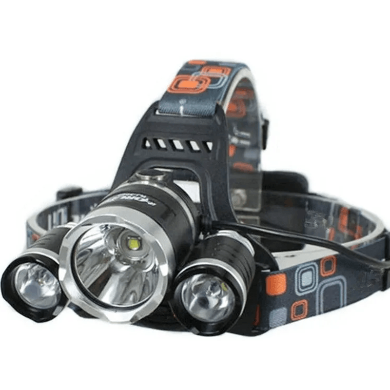 Casa si Gradina - Corpuri si surse de iluminat - Iluminat exterior - Lanterne - Lanterna de cap cu 3 LED reincarcabila R3000 - Infinity.ro