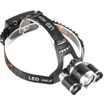 Casa si Gradina - Corpuri si surse de iluminat - Iluminat exterior - Lanterne - Lanterna de cap cu 3 LED reincarcabila R3000 - Infinity.ro