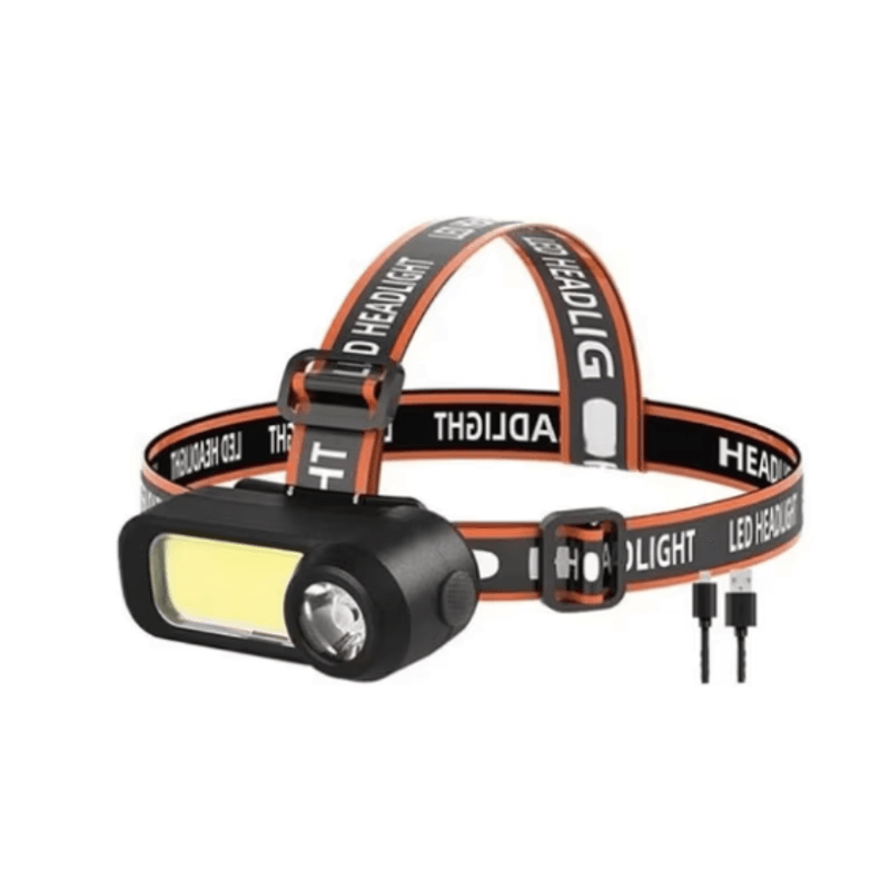 Casa si Gradina - Corpuri si surse de iluminat - Iluminat exterior - Lanterne - Lanterna de cap WH 1707 cu led XPE+COB ajustabila 90 de grade 2 moduri iluminare - Infinity.ro