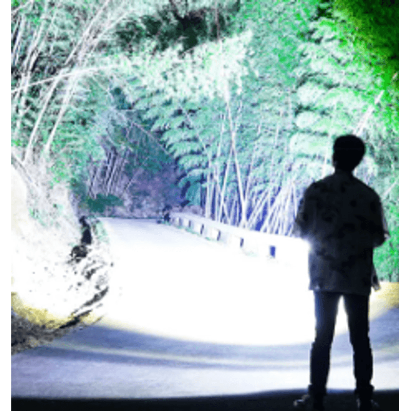 Casa si Gradina - Corpuri si surse de iluminat - Iluminat exterior - Lanterne - Lanterna puternica de mana ROMB LASER WICK 5800 lumeni si incarcare USB - Infinity.ro