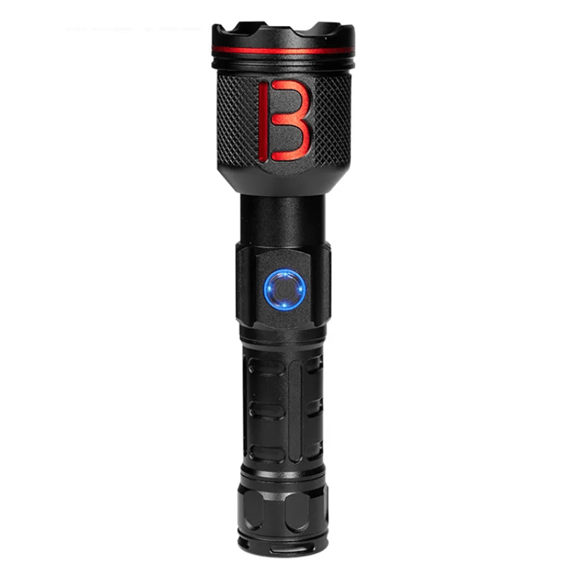 Casa si Gradina - Corpuri si surse de iluminat - Iluminat exterior - Lanterne - Lanterna puternica de mana ROMB LASER WICK 5800 lumeni si incarcare USB - Infinity.ro