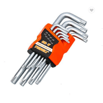 Casa si Gradina - Constructii - Scule de mana si unelte - Chei si truse chei - Set 9 Chei Imbus Torx STEA MEDII Cr-v T10-T50 - Infinity.ro