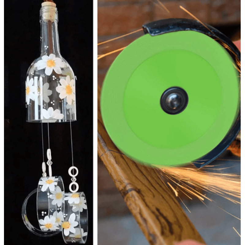 Casa si Gradina - Constructii - Scule electrice si accesorii - Scule multifunctionale si accesorii - Disc diamantat LASERLINE pentru flex de taiat sticla si cristal 115mm VERDE - Infinity.ro