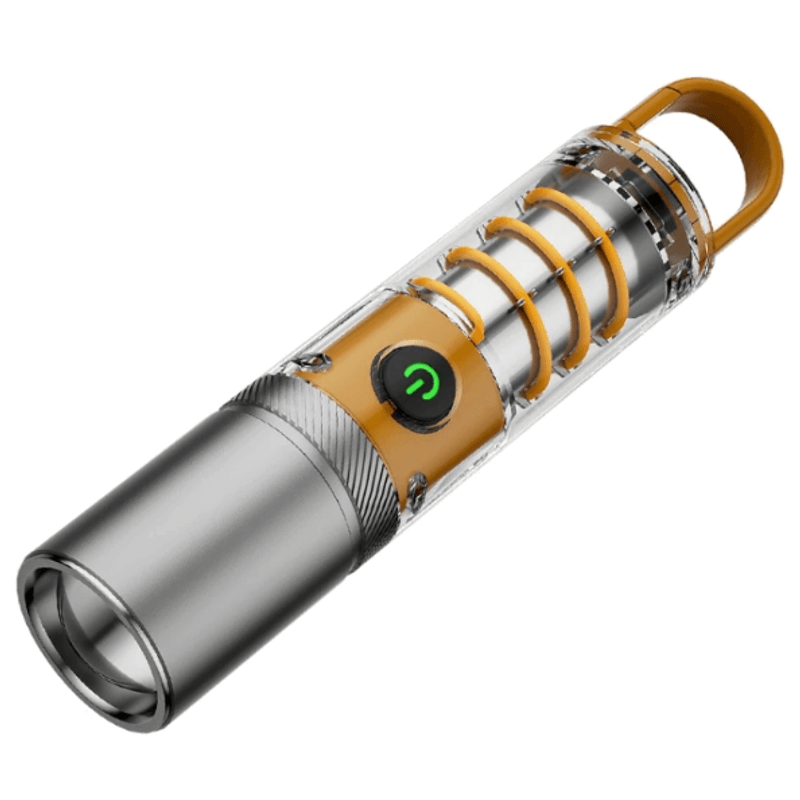 Casa si Gradina - Corpuri si surse de iluminat - Iluminat exterior - Lanterne - Mini lanterna de mana 808 PRO cu 4 moduri de iluminare - Infinity.ro