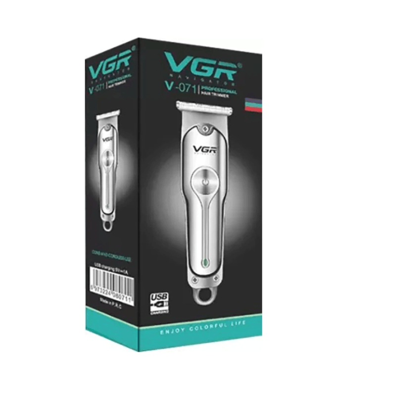 Ingrijire personala si Cosmetice - Aparate & accesorii ingrijire personala - Aparate de ras si tuns - Aparate de tuns - Masina profesionala de tuns VGR V-071, USB, 3W, METAL - Infinity.ro