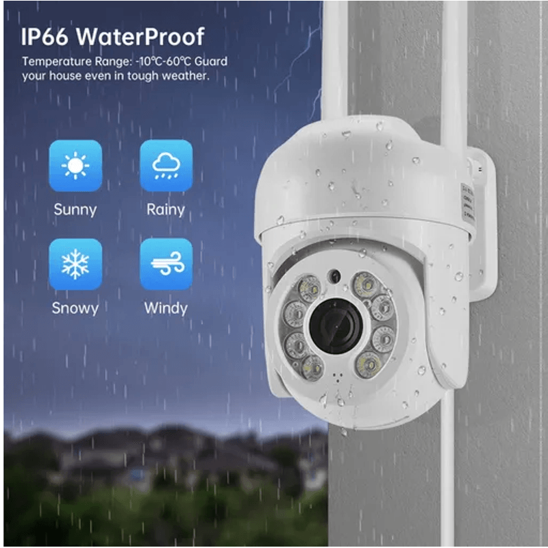 Casa si Gradina - Electrice - Smart Home - Camere de supraveghere - Camera de supraveghere wi-fi jortan jt-8160QJ - Infinity.ro