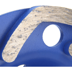 Casa si Gradina - Constructii - Scule electrice si accesorii - Scule multifunctionale si accesorii - Disc Diamantat ALBASTRU 125 Mm cu segmenti GRI pentru Slefuire Beton Mozaic Suprafete Dure - Infinity.ro