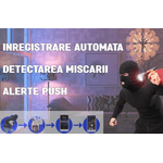 Casa si Gradina - Electrice - Smart Home - Camere de supraveghere - Camera Supraveghere IP PTZ Duala wireless 320 grade 1080p IR+LED Exterior Senzor Miscare Alarma - Infinity.ro