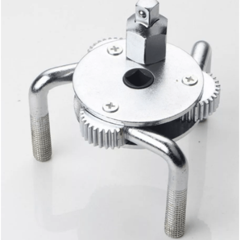 Casa si Gradina - Constructii - Scule de mana si unelte - Chei si truse chei - Cheie pentru Filtru de Ulei Reglabila Rotunda cu 3 Brate Round - Infinity.ro