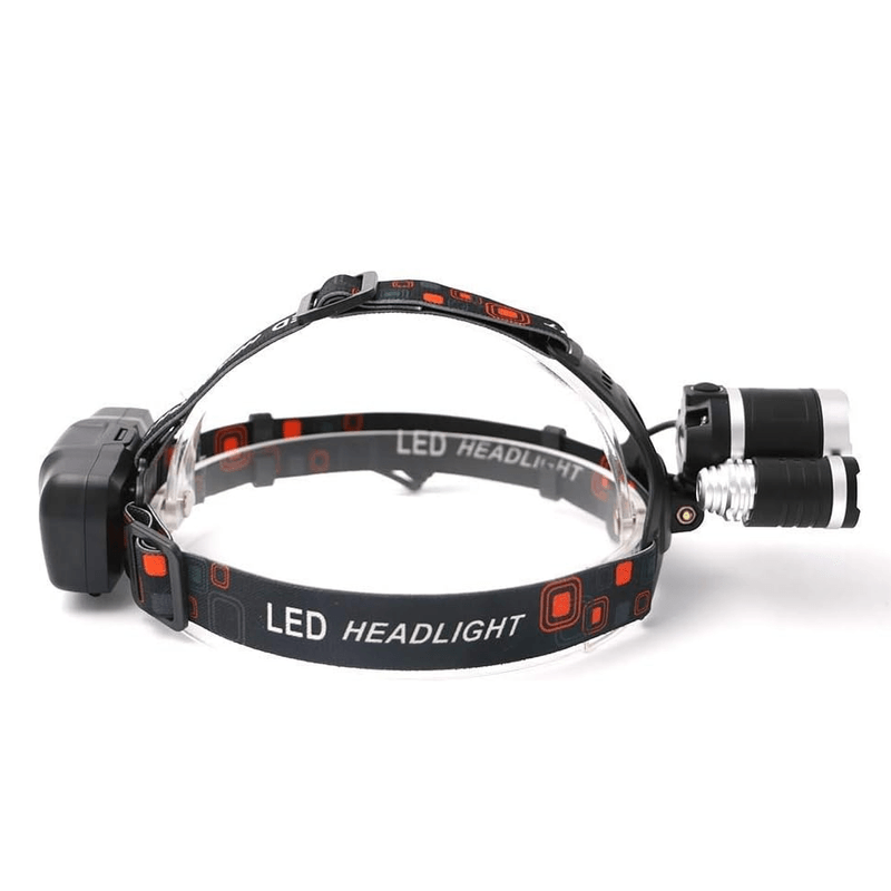 Casa si Gradina - Corpuri si surse de iluminat - Iluminat exterior - Lanterne - Lanterna frontala RJ 3000 Aluminiu Led 3 x CREE-XM-L T6 3000 Lumeni - Infinity.ro