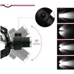 Casa si Gradina - Corpuri si surse de iluminat - Iluminat exterior - Lanterne - Lanterna Frontala LED+2COB 5W Zoom Acumulatori BLC 865T6 - Infinity.ro