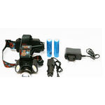 Casa si Gradina - Corpuri si surse de iluminat - Iluminat exterior - Lanterne - Lanterna Frontala LED+2COB 5W Zoom Acumulatori BLC 865T6 - Infinity.ro