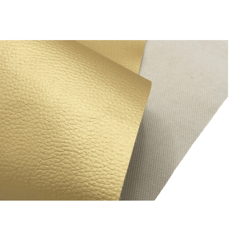 Casa si Gradina - Textile si covoare - Metraje si textile - Sul autoadeziv din piele ecologica (imitatie piele) 0.68 x 2.5m AURIU - Infinity.ro