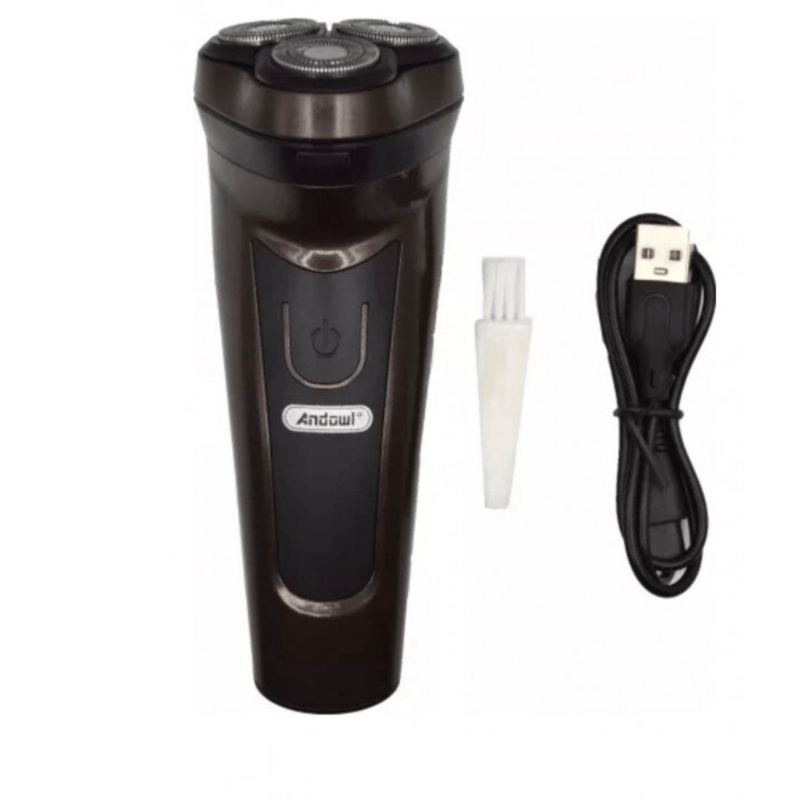 Ingrijire personala si Cosmetice - Aparate & accesorii ingrijire personala - Aparate de ras si tuns - Aparate de ras electrice - Aparat de ras Andowl Q SH788 LED indicator 3W culoare negru - Infinity.ro