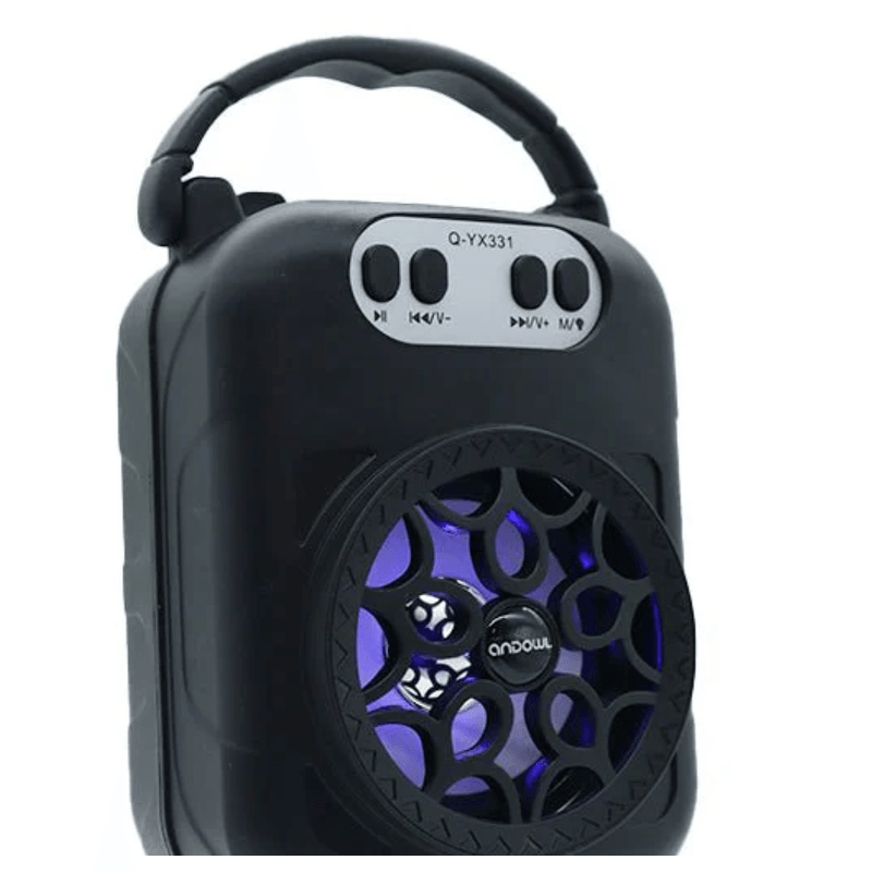 TV, Audio-Video si Foto - Portabile audio - Boxe portabile - Boxa bluetooth portabila Andowl Q YX331 cu lumina RGB - Infinity.ro