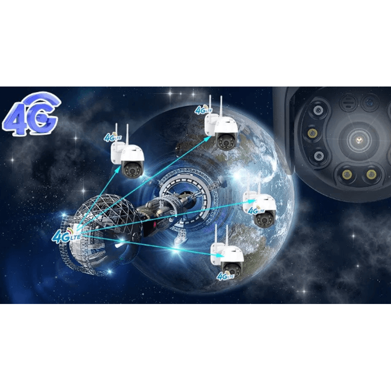 Casa si Gradina - Electrice - Smart Home - Camere de supraveghere - Camera de supraveghere rotativa Q S4 MAX Full HD 8K - Infinity.ro