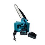 Casa si Gradina - Constructii - Scule electrice si accesorii - Scule multifunctionale si accesorii - Drujba Mini cu 2 Acumulatori 38V 10Ah si Rezervor Ulei albastra - Infinity.ro