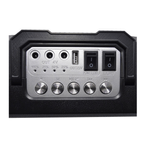 TV, Audio-Video si Foto - Portabile audio - Boxe portabile - Boxa tip sistem iluminare LED cu 2 becuri USB MP3 BT Q YX1793 - Infinity.ro